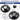 AMI PARTS W10290350 & W10290353 Porcelain drip pans: 6 - inch and 8 - inch sizes. Keep stovetops clean by catching spills.